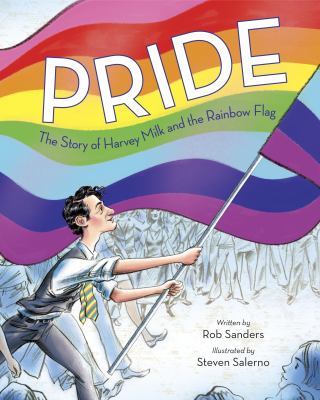 Book cover:
Traces the life of the Gay Pride
Flag, from its beginnings...