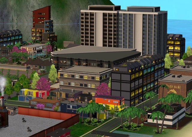 New Hood: “City Living” - (lots of deco buildings)...