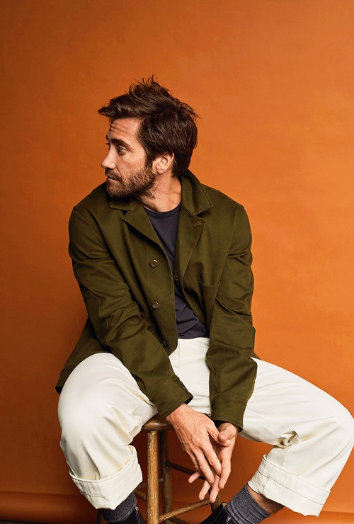 dailyfilmactors:Jake Gyllenhaal photographed for GQ France...