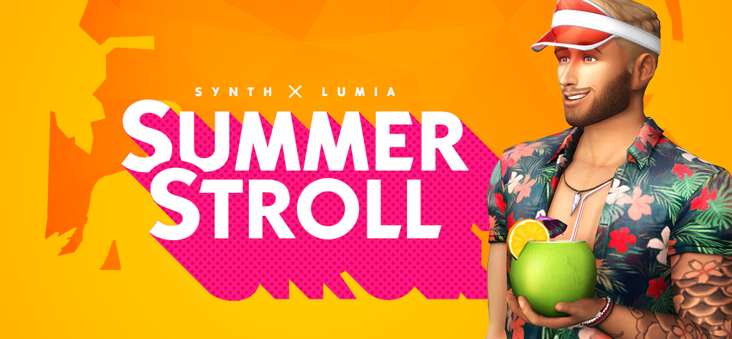  SUMMER STROLL  A new CC Stuff pack from SYNTH X... - Luumia Sims 