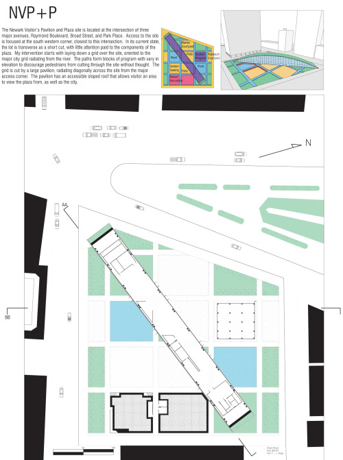 Newark Visitor Pavilion & Plaza - Fall 2012 Studio