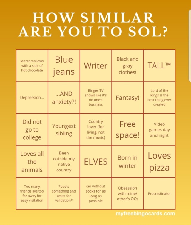 Trauma Bingo Tumblr