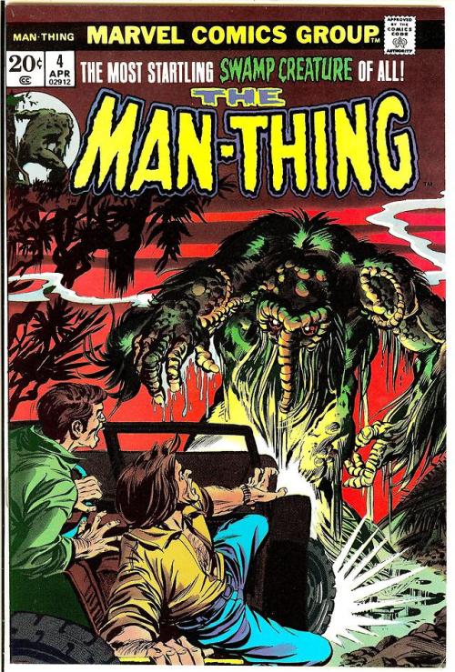 browsethestacks:More Marvel(ous) Covers Of The Man-Thing