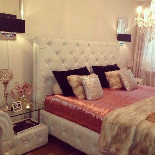 girly bedroom on Tumblr