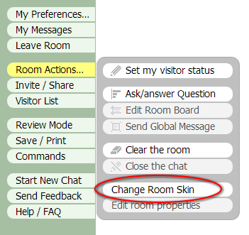 Support Room Rules How To Change The Skin Of A Room