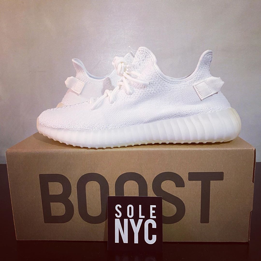 Acheter Adidas Yeezy 350 V2 Off White Boost Sneakers Butter