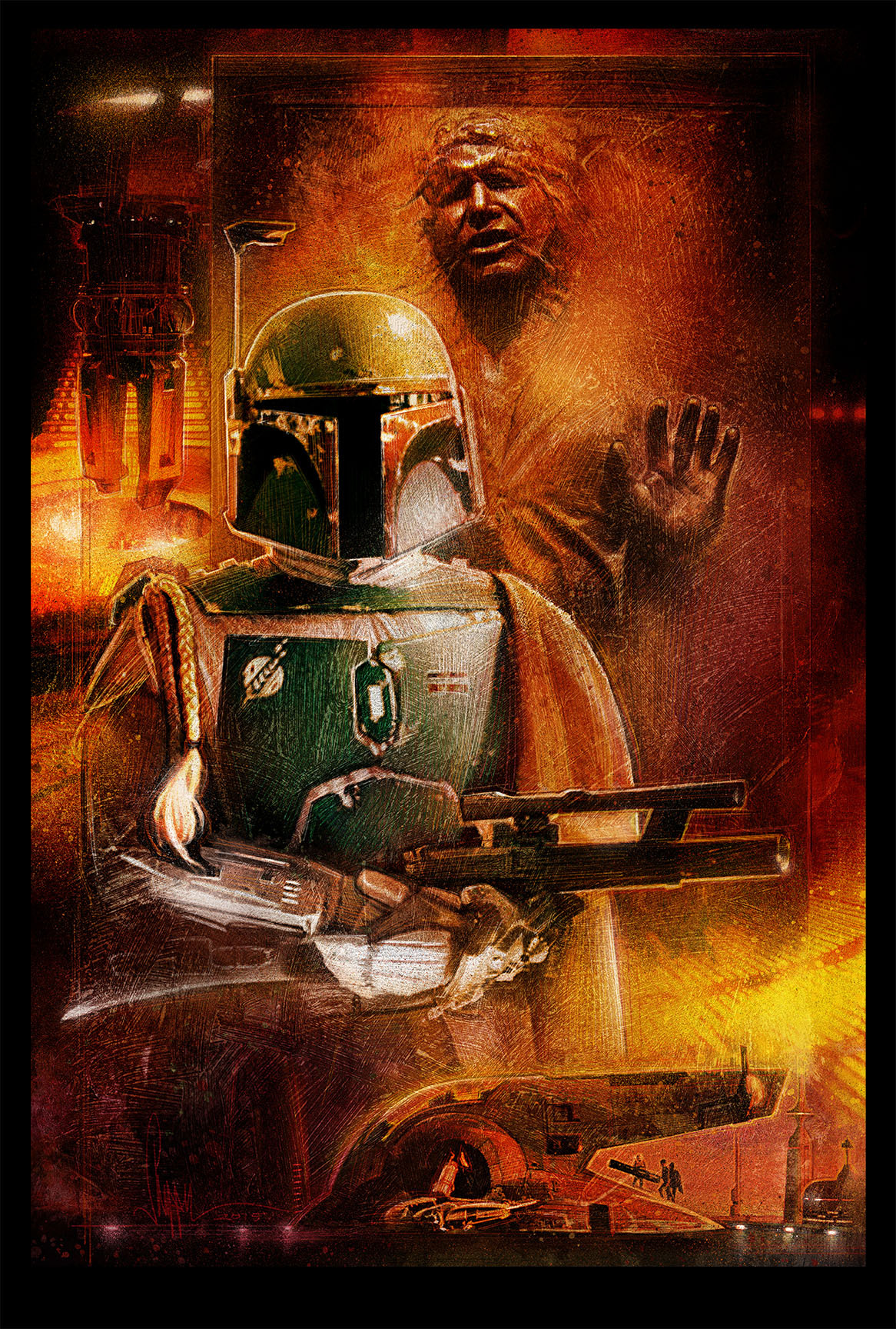 Boba Fett Created by Paul Shipper