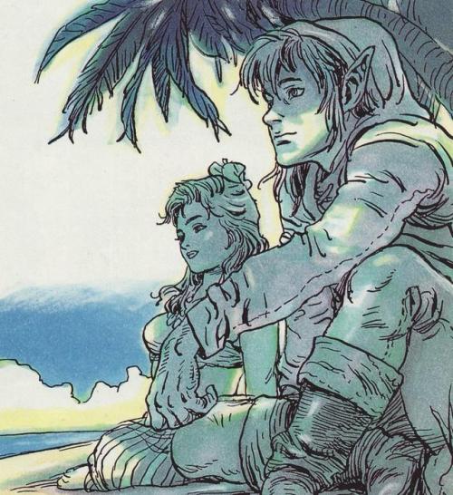 Marin from Link’s Awakening joins Hyrule Warriors ⊟ Nintendo must have realized that we haven’t posted enough about Hyrule Warriors Legends’ 3DS release lately, and remembered that we will publish pretty much anything related to Link’s Awakening (and will take any opportunity to feature Katsuya Terada art here). Marin – who originally appeared in the 1993 Game Boy adventure but has seldom been seen since – will show up as a DLC character in Hyrule Warriors’ portable and Wii U versions soon. Is this your big chance? Also shown at Nintendo’s Hyrule Warriors WonderCon panel yesterday, this Tingle scene from Linkle’s story that was eventually cut from the game: Gifs from Tomarobby and Geek and Girly. Terada art via History of Hyrule. BUY Hyrule Warriors Legends, The Legend of Zelda (Wii U)