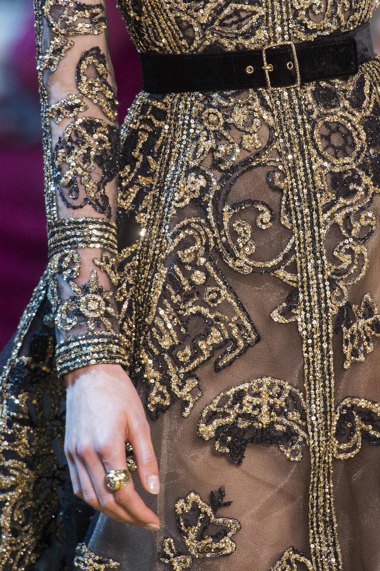 And my reign will be pink — juilletdeux: Elie Saab | Fall/Winter 2017 ...