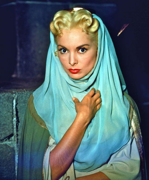 Janet Leigh in costume for Prince Valiant (1954)