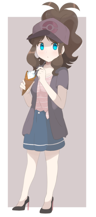 Full body art for casual Hilda! 