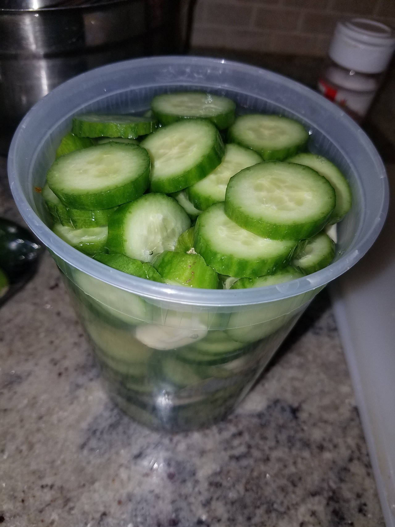 Homemade pickles. Cucumber (6), White Vinegar (2... Recipes