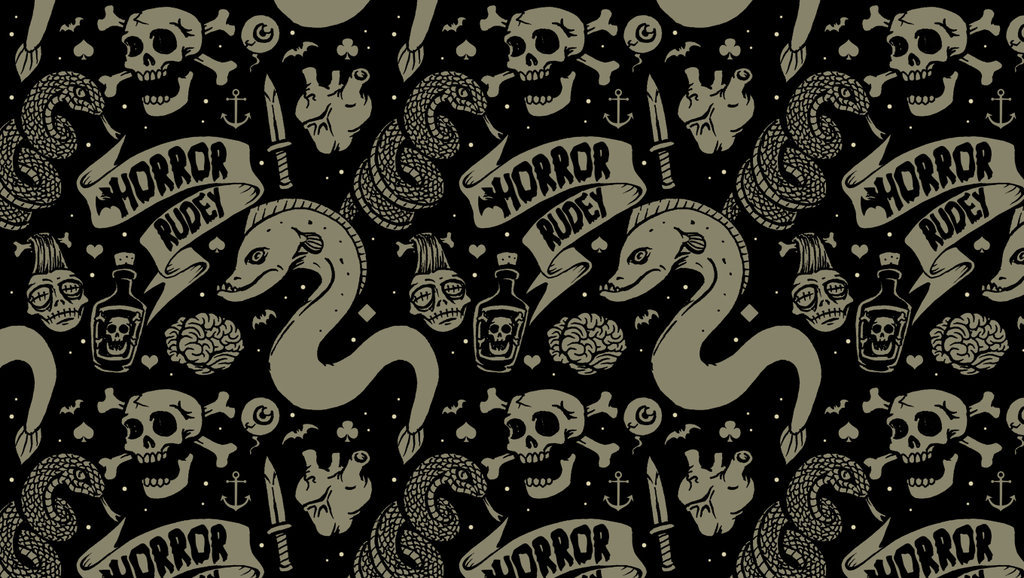 Horror Rudey (Psychobilly artist) — i just made some cool background ...