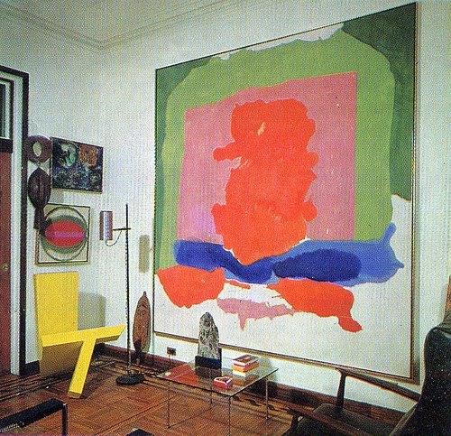 annaawh:Helen Frankenthaler and Robert Motherwell home