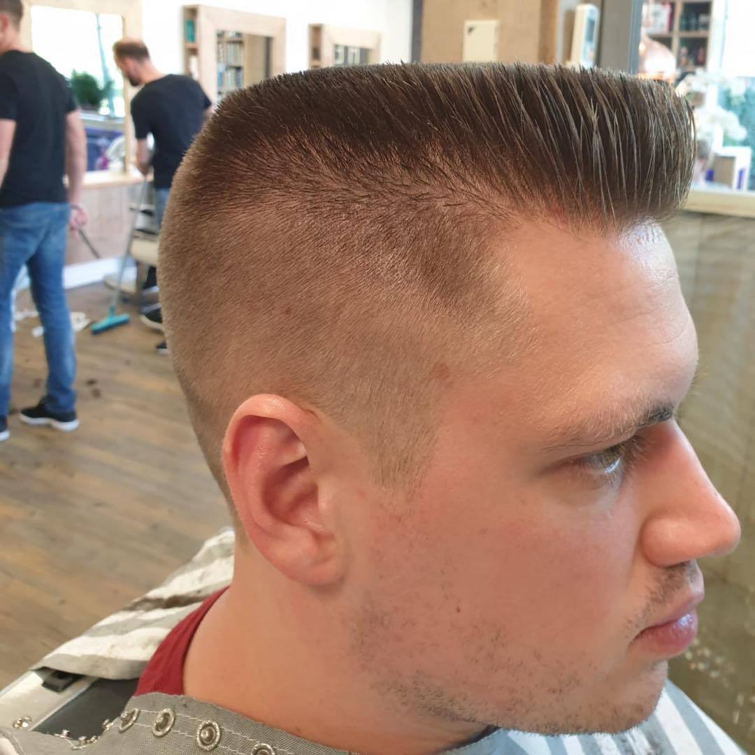 Mens Hair In General Another Flat Top From Thedutchbarber