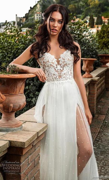 (via Innocentia 2019 Wedding Dresses — “Taormina” Bridal...