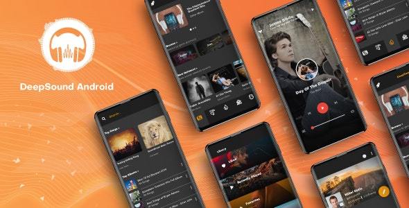 DeepSound Android v1.3 – Mobile Sound & Music Sharing Platform Mobile Android Application Nulled