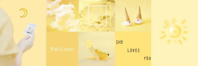 Pastel collage headers } ~ Like ♡ 🌈