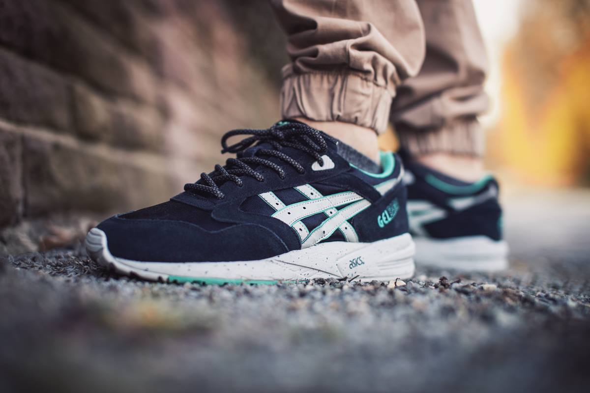 asics gel saga mint