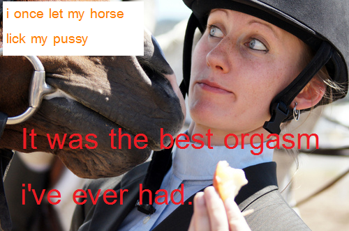 Horse Orgasm Porn - Horse Girl Miracles