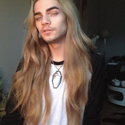 Male Models With Long Hair Tumblr