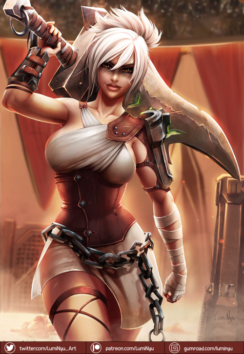 luminyu-art:～Riven Awaken Trailer - February patreon reward ～●...