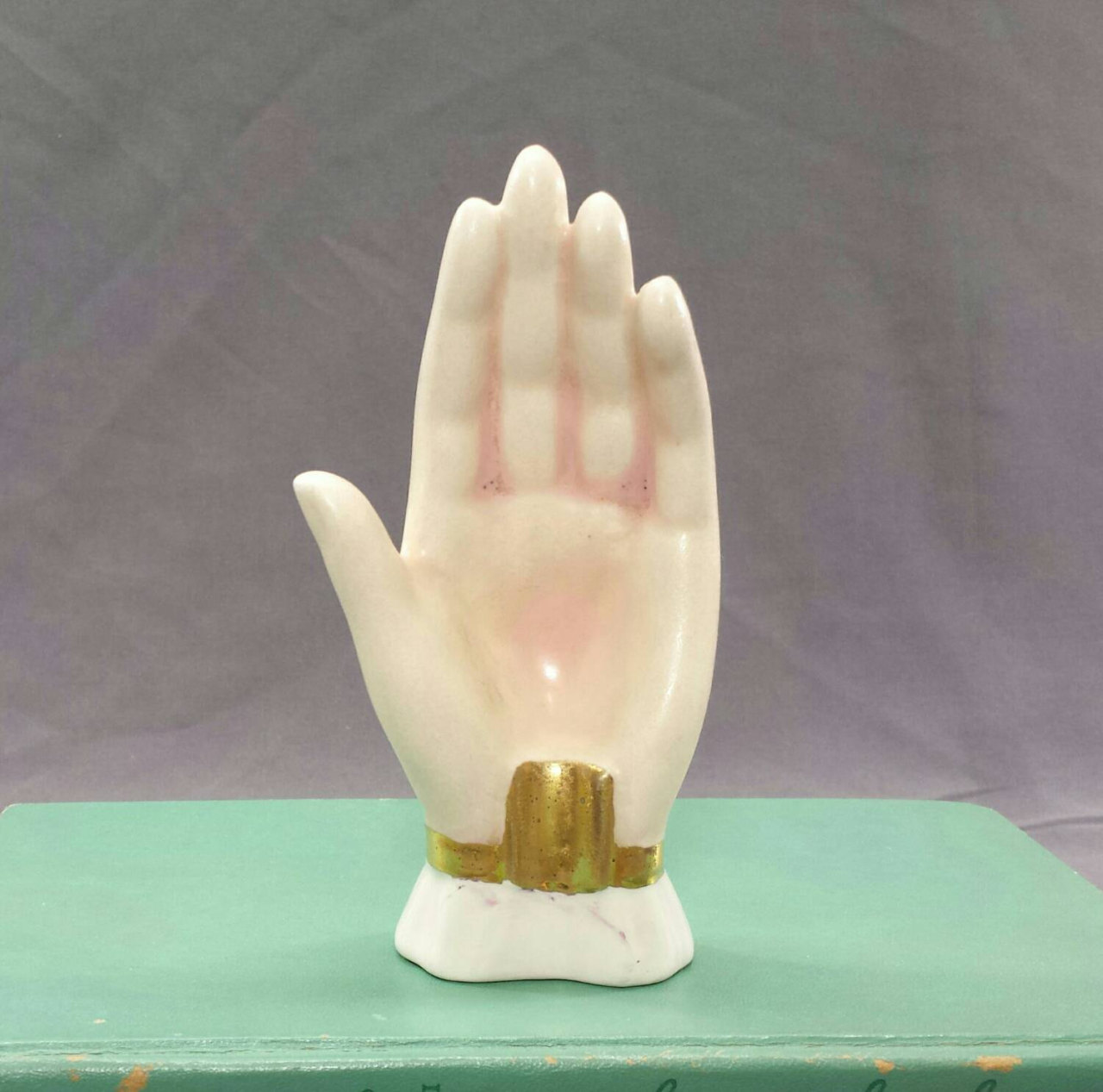 Eclecticembrace Hand Figurine Ashtray Open Palm Ring Holder