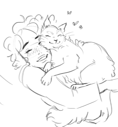 Just so so many buppies!!! //the non shaded pups belong to @ivoryandsalt !! when you’re cat takes better care of you that you...