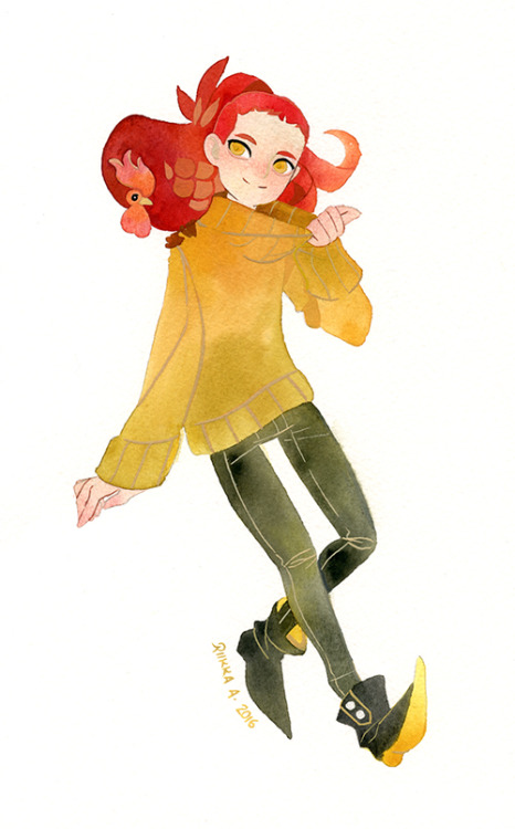 tir-ri:Henrie.A small fan art for my sweet friend Lohkay,...