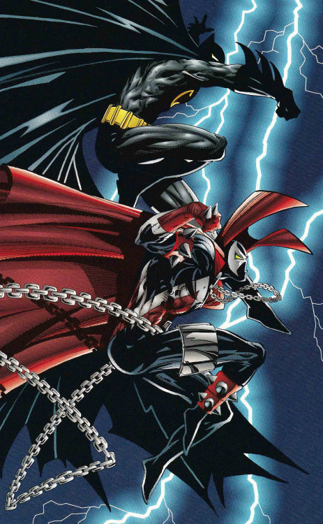 comicbookvault:SPAWN / BATMAN (1992)By Todd McFarlane &...