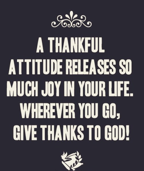 upliftbymissy:A thankful attitude…...