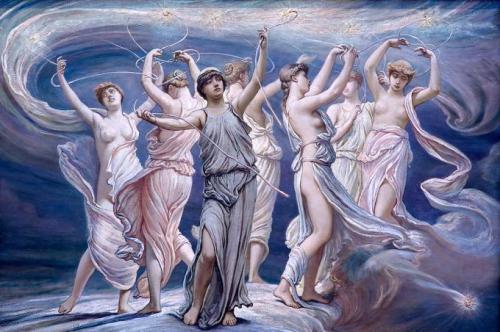 you-are-another-me:Elihu Vedder - The Pleiades (1885) Seven...