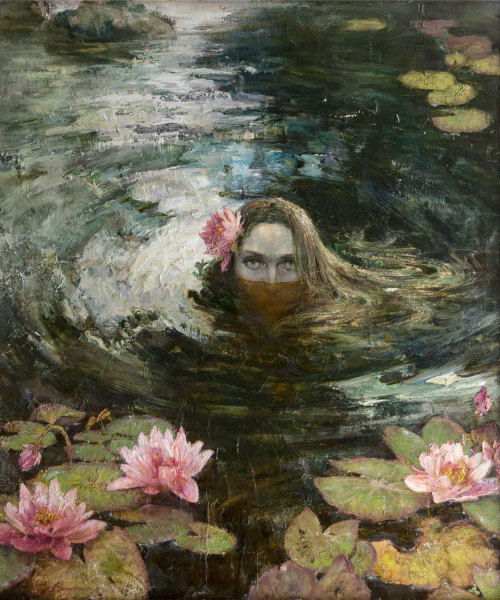 RUSALKA
[noun]
Slavic mythology: (plural: rusalki or rusalky) a female ghost, water nymph, succubus, or mermaid-like demon that dwelt in a waterway. According to most traditions, the rusalki were fish-women, who lived at the bottom of rivers. In the...