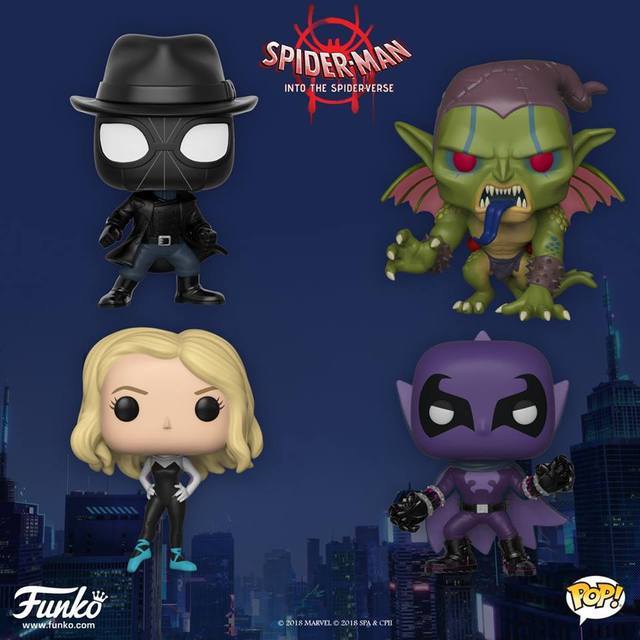 spider verse funko pops