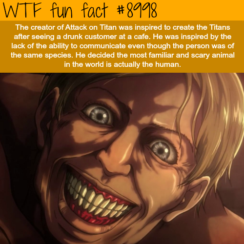 wtf-fun-factss:Attack on Titan - WTF fun fact