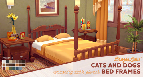 double-plumbob:@brazenlotus​‘ Cats & Dogs, De Ensueño, and...