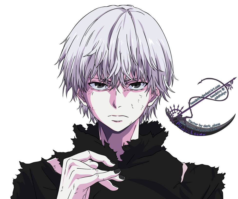 With Wings to Tomorrow, Kaneki Ken - Tokyo Ghoul - Vector 3 by headstro