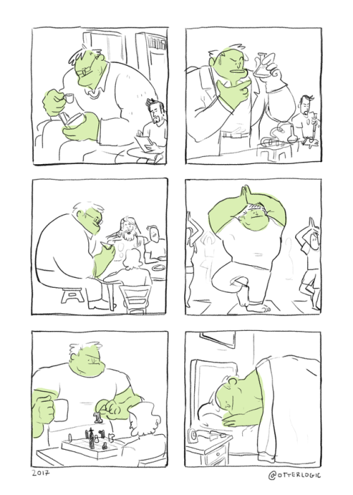 otterlogic:Imagine… REVERSE HULK