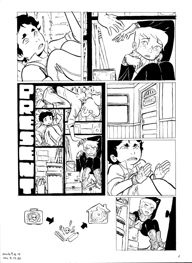 Sorry it’s been a hundred years since I posted anything! This month has been busy with secret commissions and comics inking -...