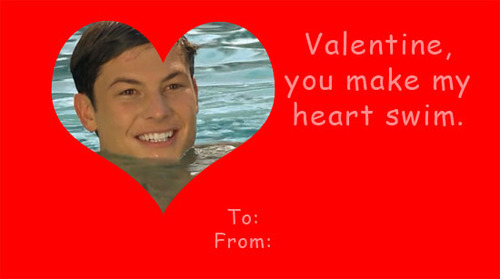 Valentine, you make my heart swim