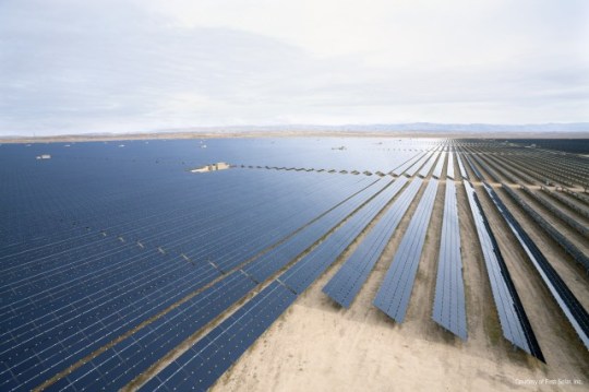 renewable energy solar power plant