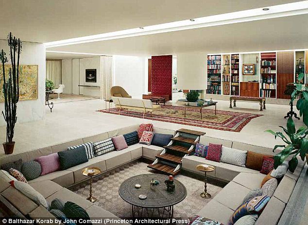 The Long 1970s 70s INTERIORS The Sunken Living Room Also