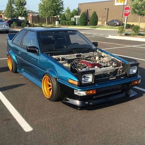 radracerblog:Toyota Corolla GT-S Ae86@calikidder