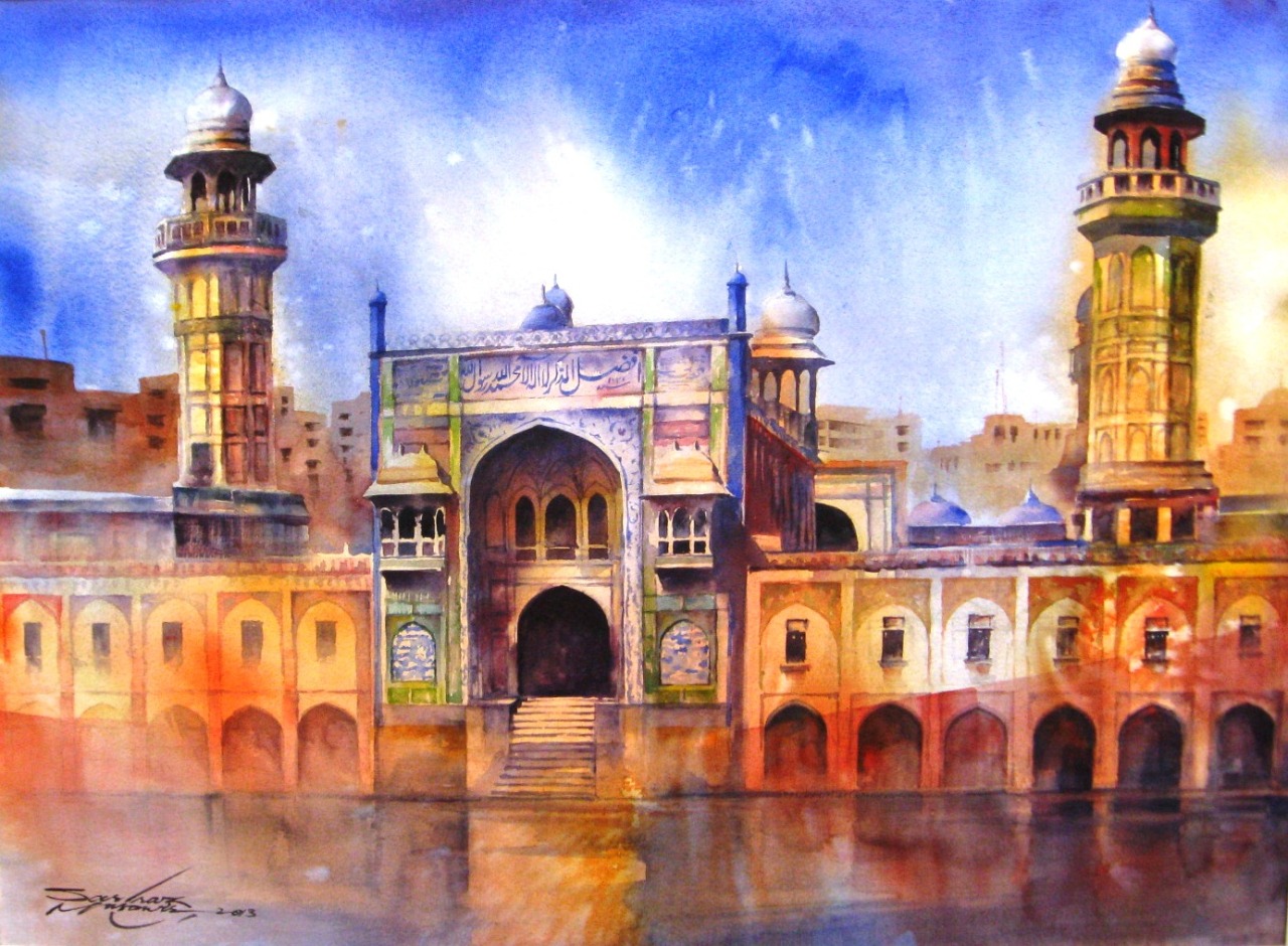 LHR: Lahore History Repository: dastaanewatan: Painting by Pakistani ...