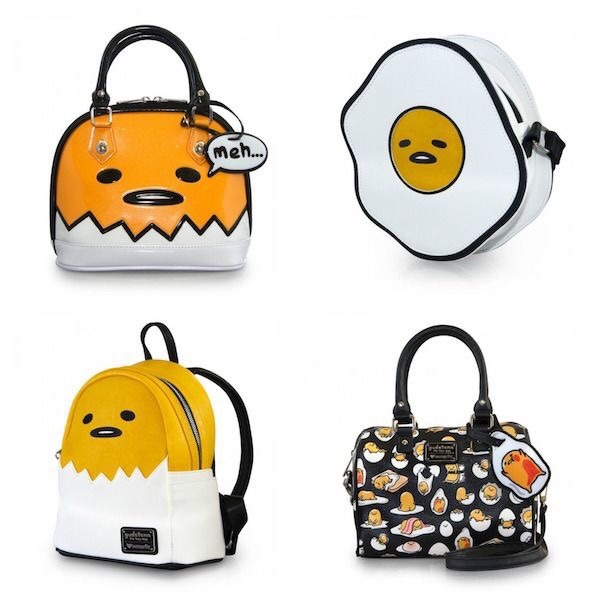 gudetama plush backpack