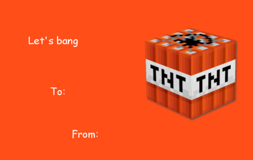 Featured image of post Minecraft Valentines Cards Meme : Check out our minecraft valentine cards selection for the very best in unique or custom, handmade pieces from our shops.