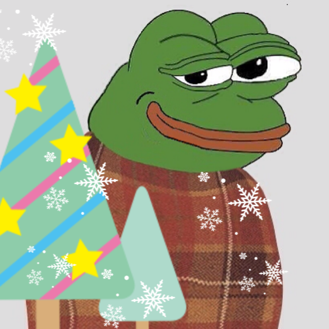 Пепе новая. Новогодний Пепе. Новогодний Пепе веселый. Pepe New year отдыхает.