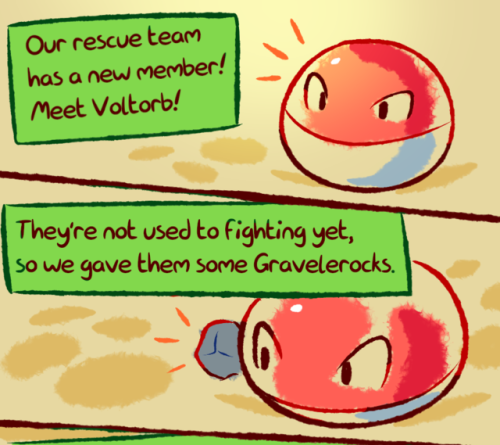 bluwiikoon:You’re doing great, Voltorb!