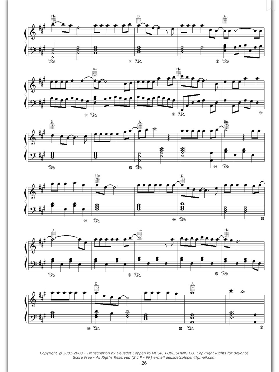 halo beyonce violin sheet music