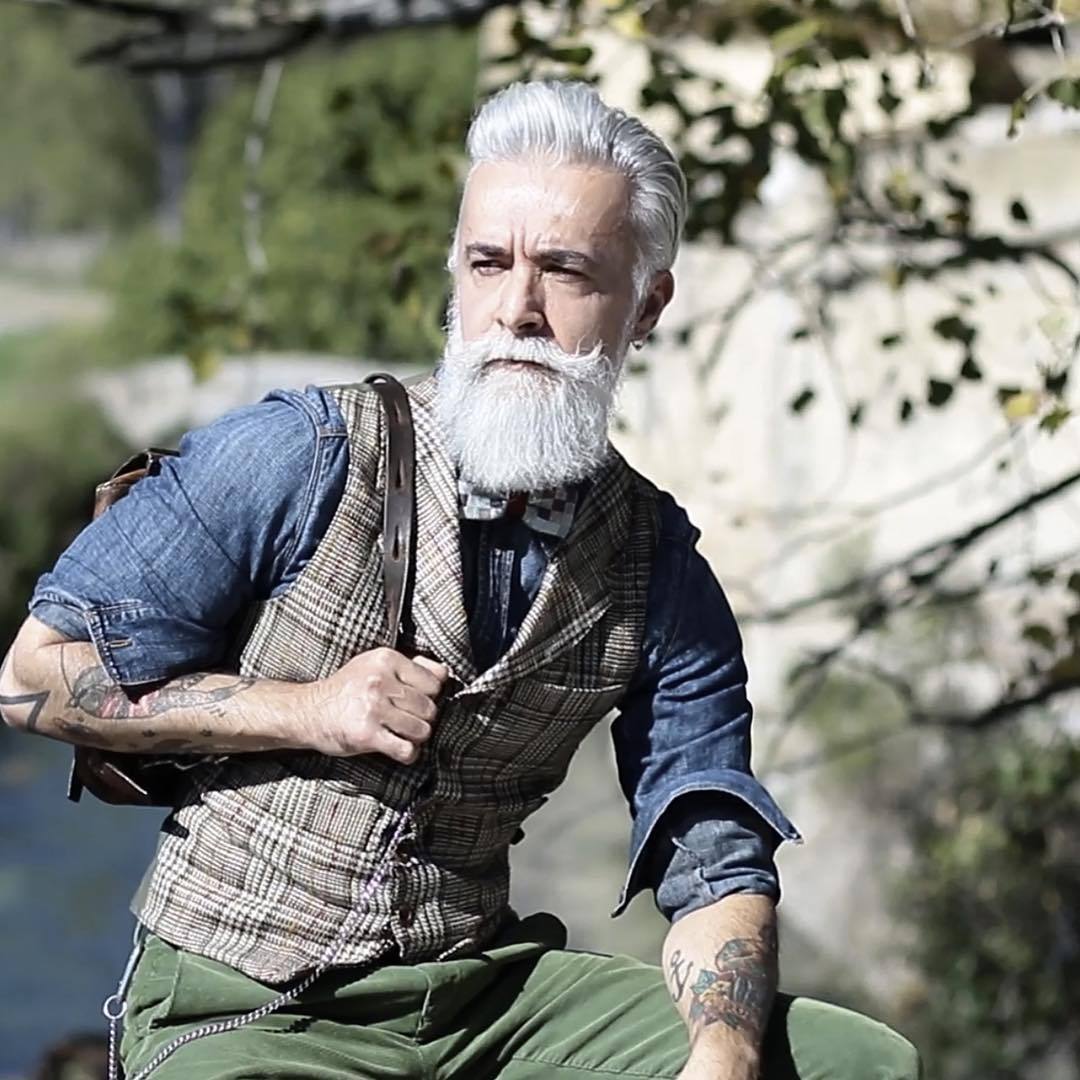 Alessandro Manfredini — #tattoo #tattoos #oldschool #beard ...
